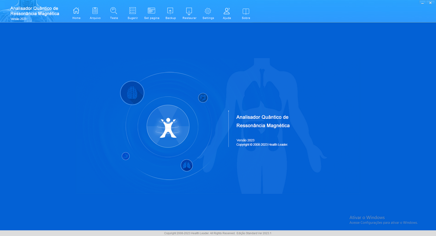 QUANTUM MAGNETIC RESONANCE ANALYZER (QMRA) SOFTWARE - SOFTWARE ANALISADOR QUÂNTICO DE RESSONÂNCIA MAGNÉTICA (QMRA)